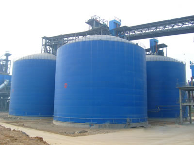 下冶镇水泥钢板库改造