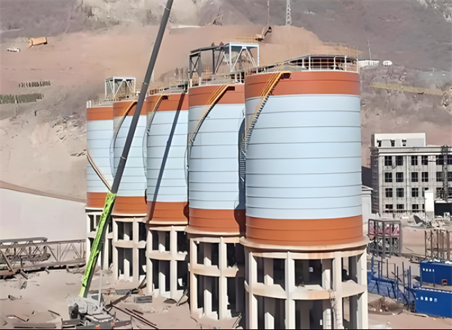 下冶镇高架钢板仓