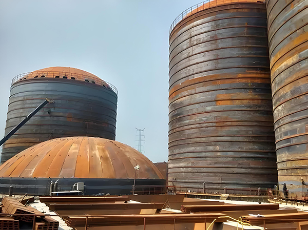 下冶镇焦粉钢板仓